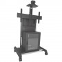 Chief XVAUB carrello e supporto multimediale Nero Pannello piatto Carrello multimediale (XVAUB)