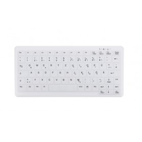 CHERRY AK-C4110 tastiera RF Wireless QWERTZ Tedesco Bianco (AK-C4110F-FUS-W/GE)