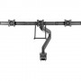 InLine 23172A supporto da tavolo per Tv a schermo piatto 68,6 cm (27") Morsa Nero (23172A)
