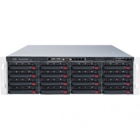 bluechip STORAGEline R53303s Server di archiviazione Armadio (3U) Collegamento ethernet LAN Nero 3204 (850253)
