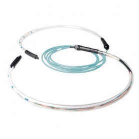 ACT RL2410 cavo a fibre ottiche 100 m 4x LC OM3 Colore acqua (RL2410)