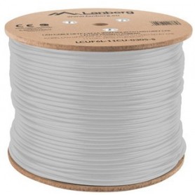 Lanberg LCUF6L-11CU-0305-S cavo di rete Grigio 305 m Cat6a U/FTP (STP) (LCUF6L-11CU-0305-S)