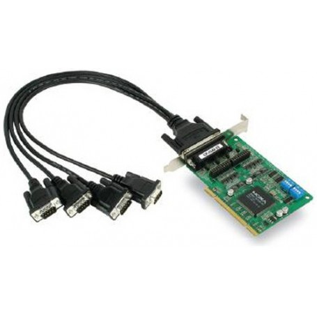 Moxa CP-134U-DB25M scheda di interfaccia e adattatore (CP-134U-DB25M)