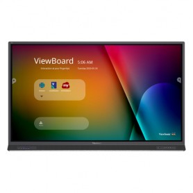 Viewsonic IFP7552-1B lavagna interattiva 190,5 cm (75") 3840 x 2160 Pixel Touch screen Nero (IFP7552-1B)
