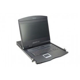 Digitus DS-72211 console a rack 48,3 cm (19") 1366 x 768 Pixel Nero 1U (DS-72211-2UK)