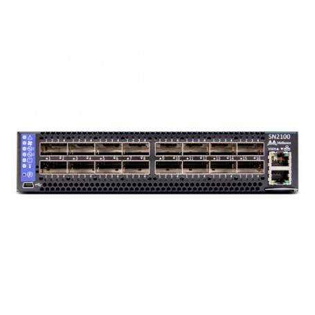 Mellanox Technologies MSN2100-BB2R switch di rete Gestito Nessuno 1U Nero (MSN2100-BB2R)