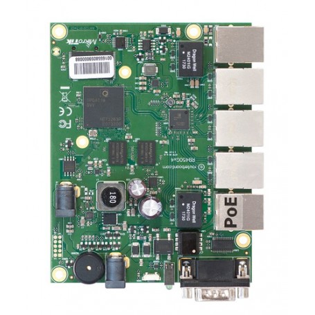 Mikrotik RB450Gx4 router cablato Gigabit Ethernet Verde (RB450Gx4)