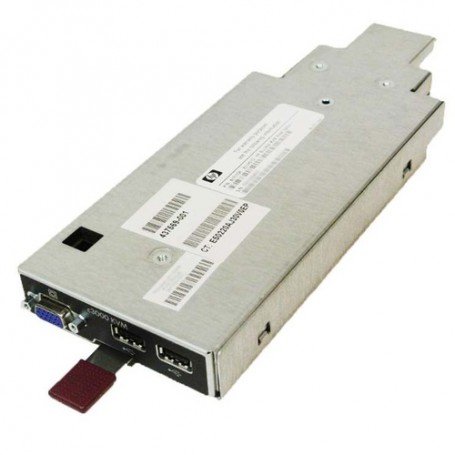 Hewlett Packard Enterprise 441834-001 switch per keyboard-video-mouse (kvm) Montaggio rack Nero, Metallico (441834-001)