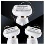 Braun Silk-épil 9 81688637 epilatore 40 pinzette Bianco, Oro (9010)