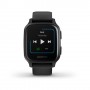 Garmin Venu SQ Music 3,3 cm (1.3") 33 mm Nero GPS (satellitare) (010-02426-10)