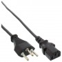 InLine B-16652C cavo di alimentazione Nero Accoppiatore C13 (B-16652C)