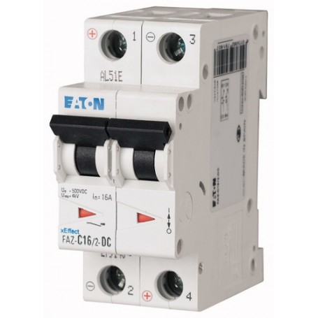 Eaton FAZ-C3/2-DC interruttore automatico Interruttore in miniatura Tipo C (279135)