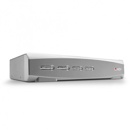 Lindy 39308 switch per keyboard-video-mouse (kvm) Argento (39308)