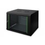 Digitus DN-19 07-U-EC-SW rack 7U Da parete Nero (DN-19 07-U-EC-SW)