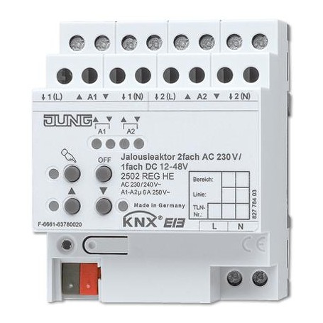 JUNG 2502 REGHE attuatore elettrico Bianco (2502REGHE)