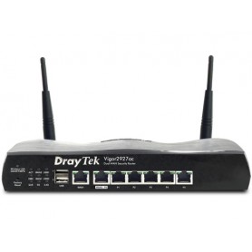 Draytek Vigor2927ac router wireless Gigabit Ethernet Dual-band (2.4 GHz/5 GHz) 5G Nero (V2927Vac-DE-AT-CH)