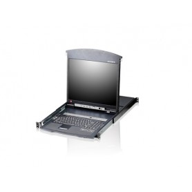 Aten KL1508AM switch per keyboard-video-mouse (kvm) Montaggio rack Nero (KL1508AM GB)