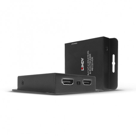 Lindy 38208 moltiplicatore AV Trasmettitore e ricevitore AV Nero (38208)