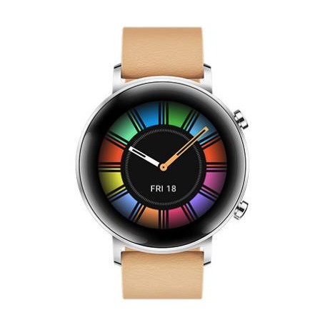 Huawei Watch GT 2 3,05 cm (1.2") 42 mm AMOLED Nero, Metallico GPS (satellitare) (55024475)