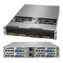 Supermicro SYS-2029BT-HNTR sistema barebone per server Intel® C621 LGA 3647 (Socket P) Armadio (2U) Nero (SYS-2029BT-HNTRV)