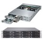 Supermicro 6027PR-HC0FR Intel® C602 LGA 2011 (Socket R) Armadio (2U) Nero, Grigio (SYS-6027PR-HC0FR)