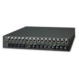 PLANET MC-1610MR convertitore multimediale di rete Nero (MC-1610MR)
