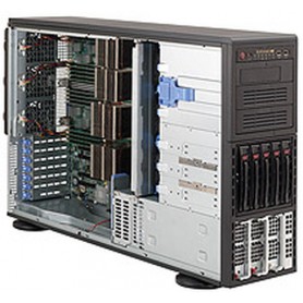 Supermicro 8046B-TRF Intel® 7500 LGA 1567 (Socket LS) Armadio (4U) Nero (SYS-8046B-TRF)