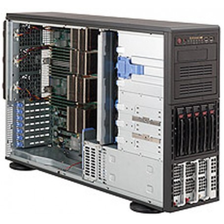 Supermicro 8046B-TRF Intel® 7500 LGA 1567 (Socket LS) Armadio (4U) Nero (SYS-8046B-TRF)