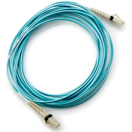 Hewlett Packard Enterprise 30m LC/LC OM3 cavo a fibre ottiche Blu (AJ838A)