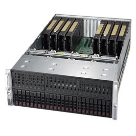 Supermicro SuperServer 4029GP-TRT3 Intel C622 LGA 3647 (Socket P) Armadio (4U) Nero (SYS-4029GP-TRT3)