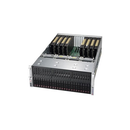 Supermicro SuperServer 4029GP-TRT3 Intel C622 LGA 3647 (Socket P) Armadio (4U) Nero (SYS-4029GP-TRT3)