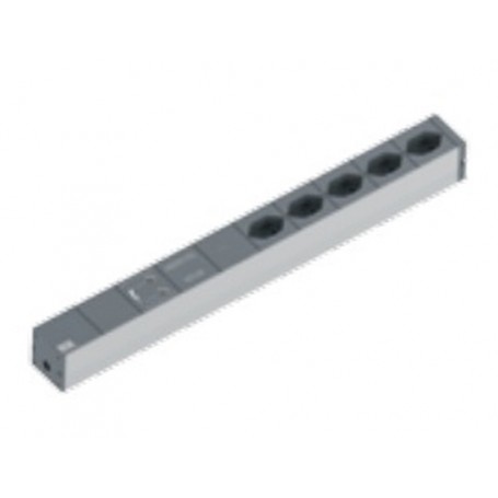 Bachmann 19” IT Basic unità di distribuzione dell'energia (PDU) 7 presa(e) AC 1U (800.1258)