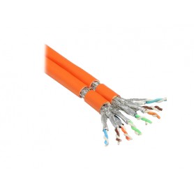 Alcasa GC-N0066 cavo di rete Arancione 100 m Cat7 S/FTP (S-STP) (GC-N0066)