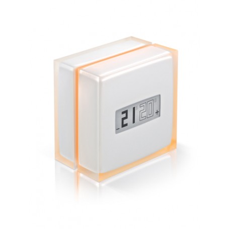 Netatmo Thermostat termostato RF Traslucido, Bianco (NTH01-EN-EU)