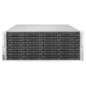 Supermicro 6048R-E1CR36L Intel® C612 LGA 2011 (Socket R) Armadio (4U) Nero, Argento (SSG-6048R-E1CR36L)
