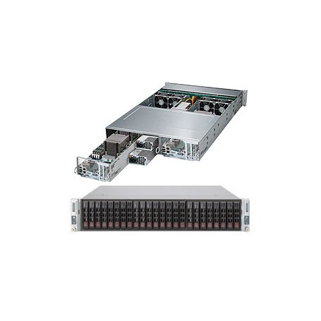 Supermicro SuperServer 2027PR-DTTR Intel® C602 LGA 2011 (Socket R) Armadio (2U) Nero (SYS-2027PR-DTTR)