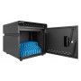 Manhattan 715942 portable device management cart& cabinet Armadio per la gestione dei dispositivi portatili Nero (715942)
