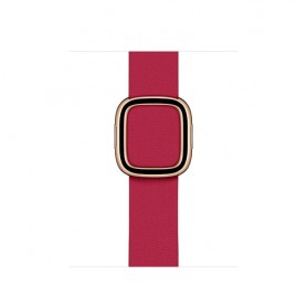 Apple MXPA2ZM/A accessorio indossabile intelligente Band Rosso Pelle (MXPA2ZM/A)