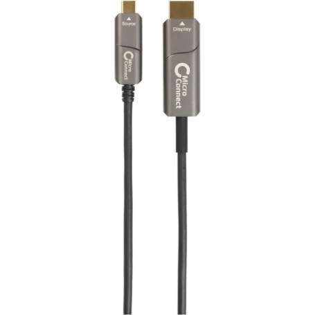 Microconnect USB3.1CHDMI15OP cavo e adattatore video 15 m USB tipo-C HDMI Nero (USB3.1CHDMI15OP)