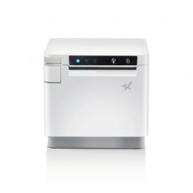 Star Micronics mC-Print3, Thermal, 3in, Cutter, Ethernet (LAN), USB, CloudPRNT, White, EU & UK, PS60C Power Supply in (39654090)