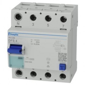 Doepke DFS 4 100-4/0,03-A interruttore automatico Dispositivo a corrente residua Tipo A (09164901)