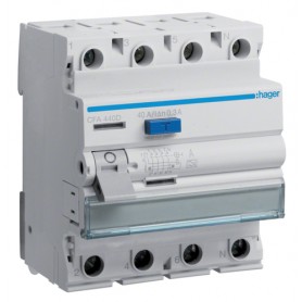 Hager CFA440D interruttore automatico 4 (CFA440D)