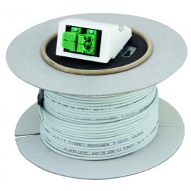 Telegärtner H02082A0002 cavo a fibre ottiche 50 m LC 4x LC Bianco (H02082A0002)