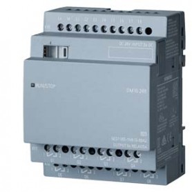 Siemens LOGO! DM16 24R modulo I/O digitale e analogico Canale di relè (6ED1055-1NB10-0BA2)