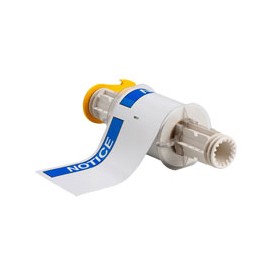 Brady 130755 etichetta per stampante Blu, Bianco Etichetta per stampante autoadesiva (130755)