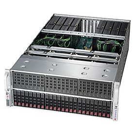 Supermicro 4028GR-TR Intel® C612 LGA 2011 (Socket R) Armadio (4U) Nero, Grigio (SYS-4028GR-TR)
