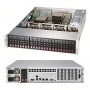 Supermicro 2028R-E1CR24L Intel® C612 LGA 2011 (Socket R) Armadio (2U) Nero, Grigio (SSG-2028R-E1CR24L)