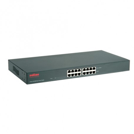 ROLINE 19" PoE MID-Span Power Supply, 8 Midspanports (21.13.1181)