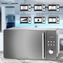 ProfiCook PC-MWG 1175 Microonde combinato 20 L 800 W Argento (501175)