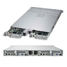 Supermicro SYS-1029TP-DC0R sistema barebone per server Intel® C621 LGA 3647 (Socket P) Rack (1U) Nero (SYS-1029TP-DC0R)